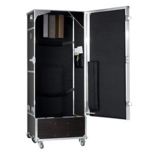 Flight case for 1 double-bass and accessories