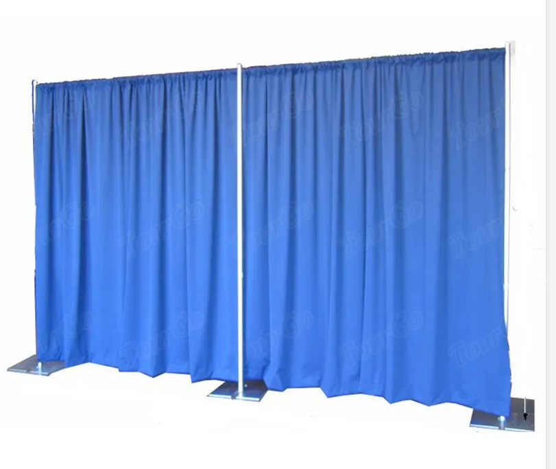 10 Ft High x 20 Ft Wide Telescopic Pipe Drape Kits Innovative Systems Pipe And Drape For Wedding