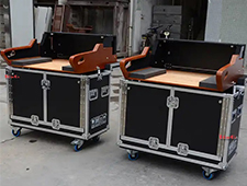 Allen & Heath Wing Console Flight Hard Travel Case Flip-Ready Easy Retracting Hydraulic Lift