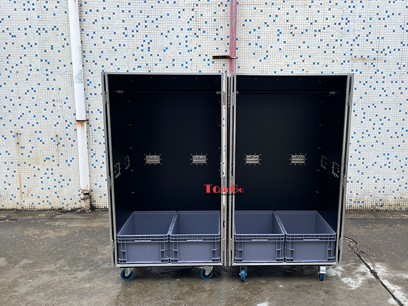 Cheap ATA Cases Custom Wardrobe Road Case With Storage