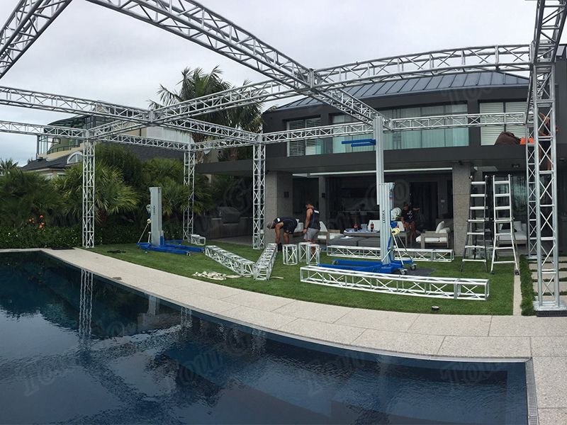 TourGo Aluminum Roof Truss, Flat Roof Trusses, Roof Truss