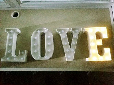 23cm-light-up love-letter