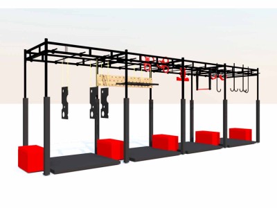 Commercial Adult Obstacle Ninja Warrior Course