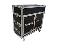 Flight Flip Up Case for Midas M32 M32R Live Digital Mixer Console with Doghouse AndLaptop Bracket Holder Arm