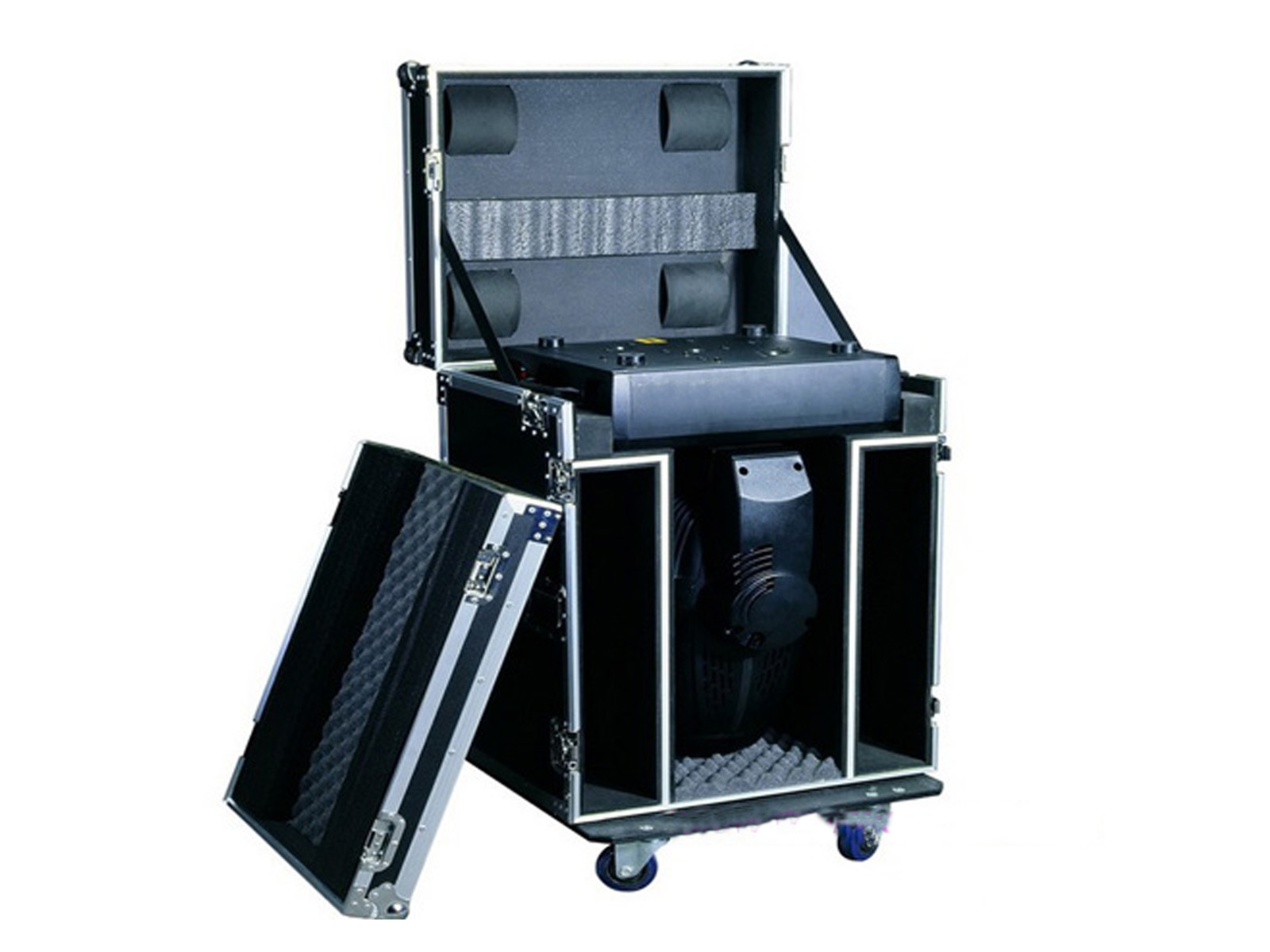 MOVING HEAD LIGHTING 700WC , SINGLE PACKAGE, WITH CASTER PLATES