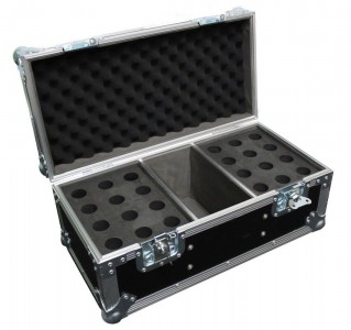 2Universal 12 Microphone Flight Case