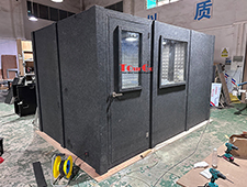2.3×3.5m single wall recording soundproof studio acoustic Isolation vocal booths, Voiceovers & Podcasting
