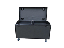 Waterproof Black Cable trunks flight road case for storage transport fiberglass cable wire
