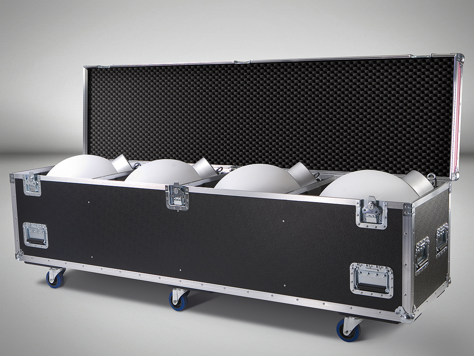 25Ignition LED Ball 50cm Flightcase 