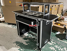 Easy Assembly and Disassembly Portable Mobile Bar Flight Road Case
