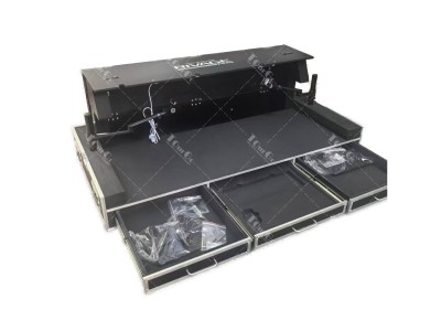 Yamaha RIVAGE PM5 Flight case with custom drawers