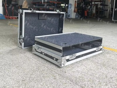 Customized Flight Road CASE FOR PIONEER DDJ DDJ SX WITH LAPTOP TRAY