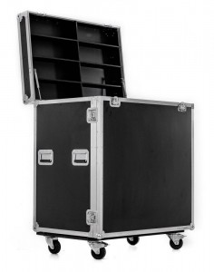 2Hospitality Flight Case with Euro Drawers and Fridge