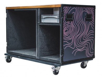 2Coffee Cart Barista Workstation Flight Case