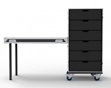 26 Drawer Tech Flight Case