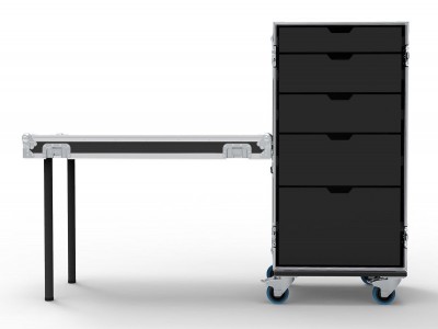 25 Drawer Tech Flight Case