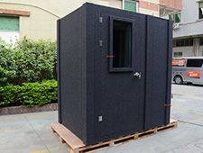 1.3*1.9*2.1m rectangle recording booth for home