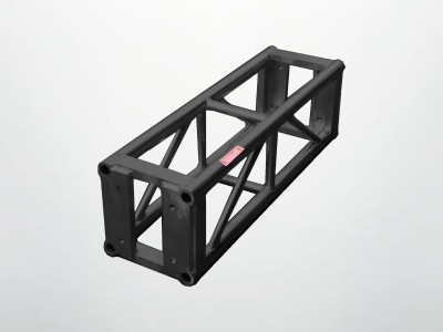3ft Segment  12″ Tomcat Truss | Thomas Truss / Bolt Black Bolted 12 Inch Professional Box Truss | 3mm Wall – Black Finish