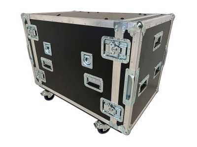 12u Data Server Shockmount Rack Case Flightcase