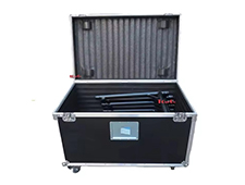 Large Capacity Aluminum Cable Road Trunk Flight Case Box With Wheels For U Torm / Cosmic Truss U Top