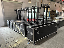 Automatic Motorised Electrical Lifting TV Case for Hisense 100″ TV Plasma Flight Hard Case