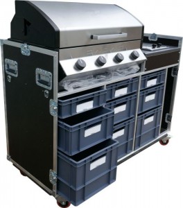 2Gas Hob flightcase