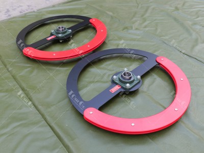 Popular Durable Safety Customized Ninja Warrior Course Fly Wheel