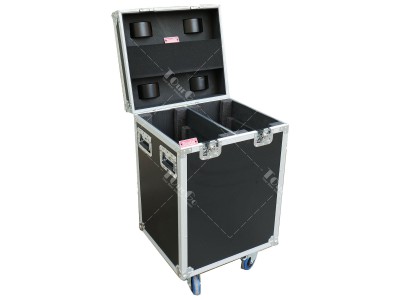 FLIGHT TOURING LIGHTING CASE FOR 2X Elation FUZE SFX