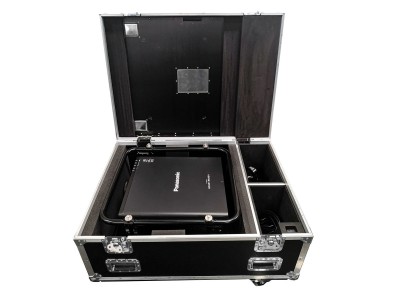 Hinged Lid Projector Flight Case With Flying Frame