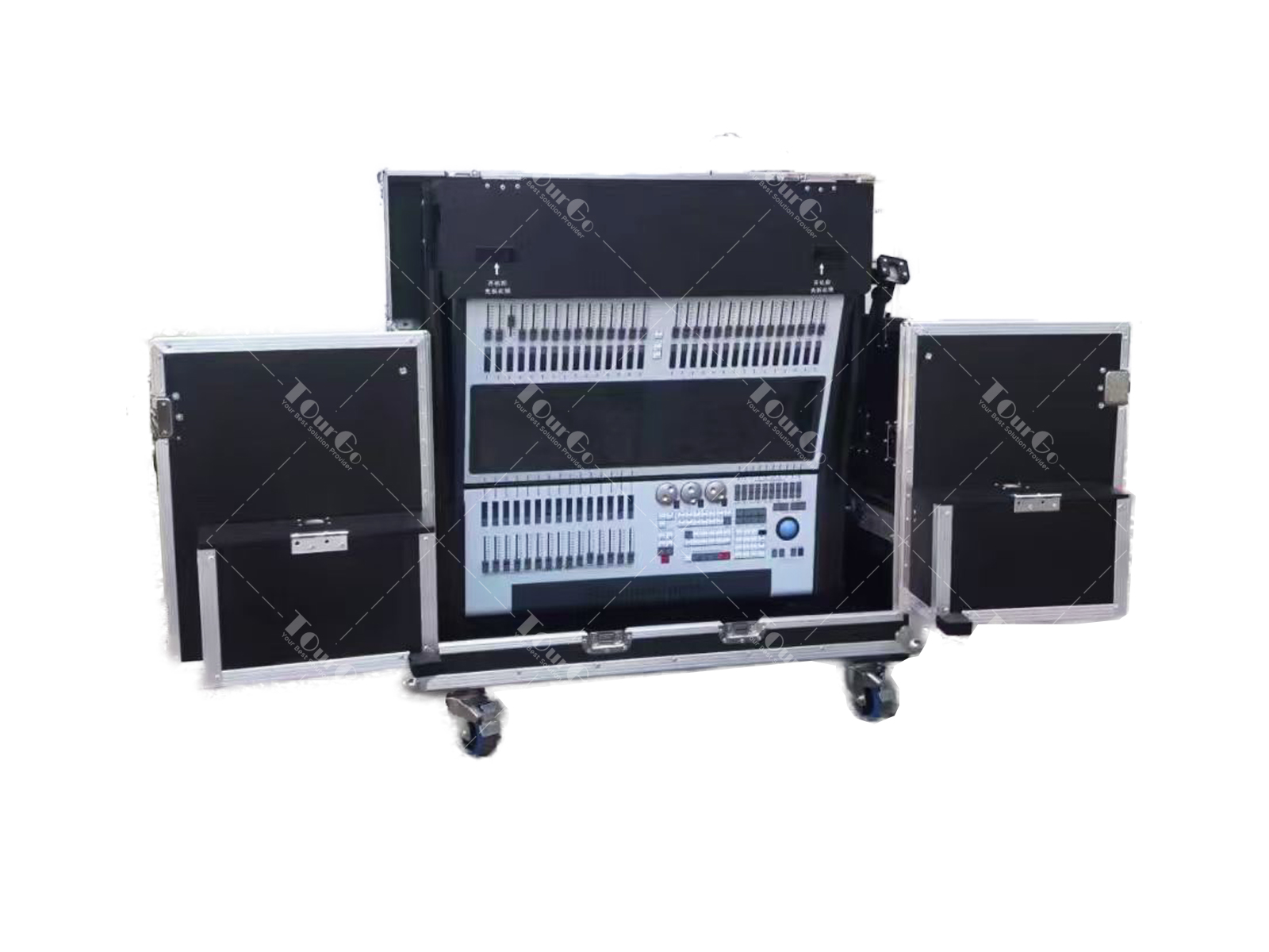 Avolite Sapphire Touch Controller Hydraulic Flip Flight Case