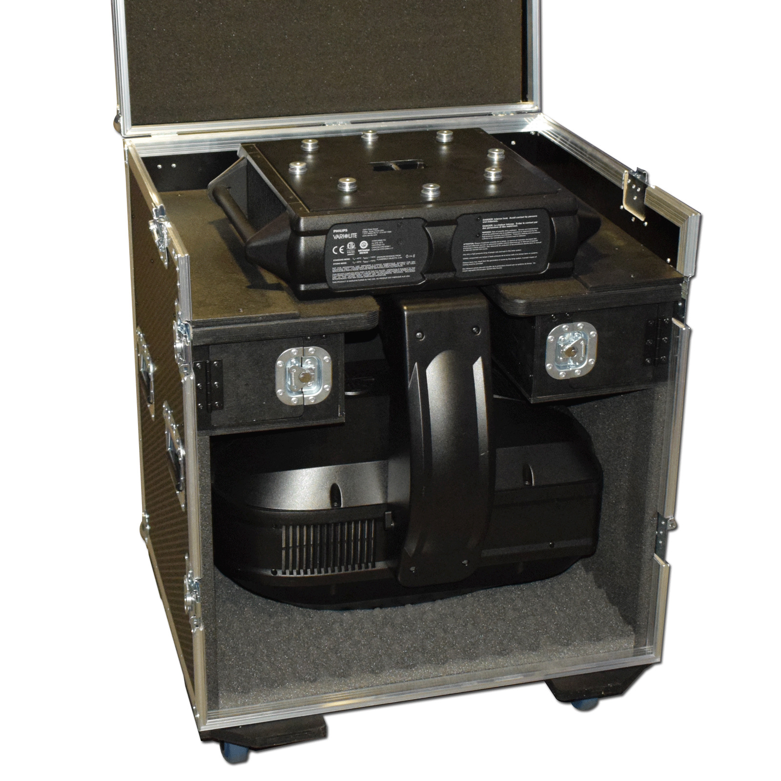 2Moving Head Flightcase