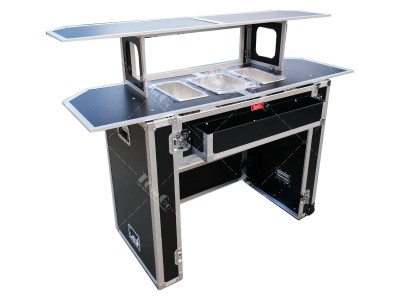 Portable Folding Cocktail Bar Flight Case Mobile Bar