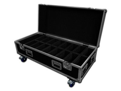 Chauvet 16 Way SlimPar Hex 6 IRC Flight Case