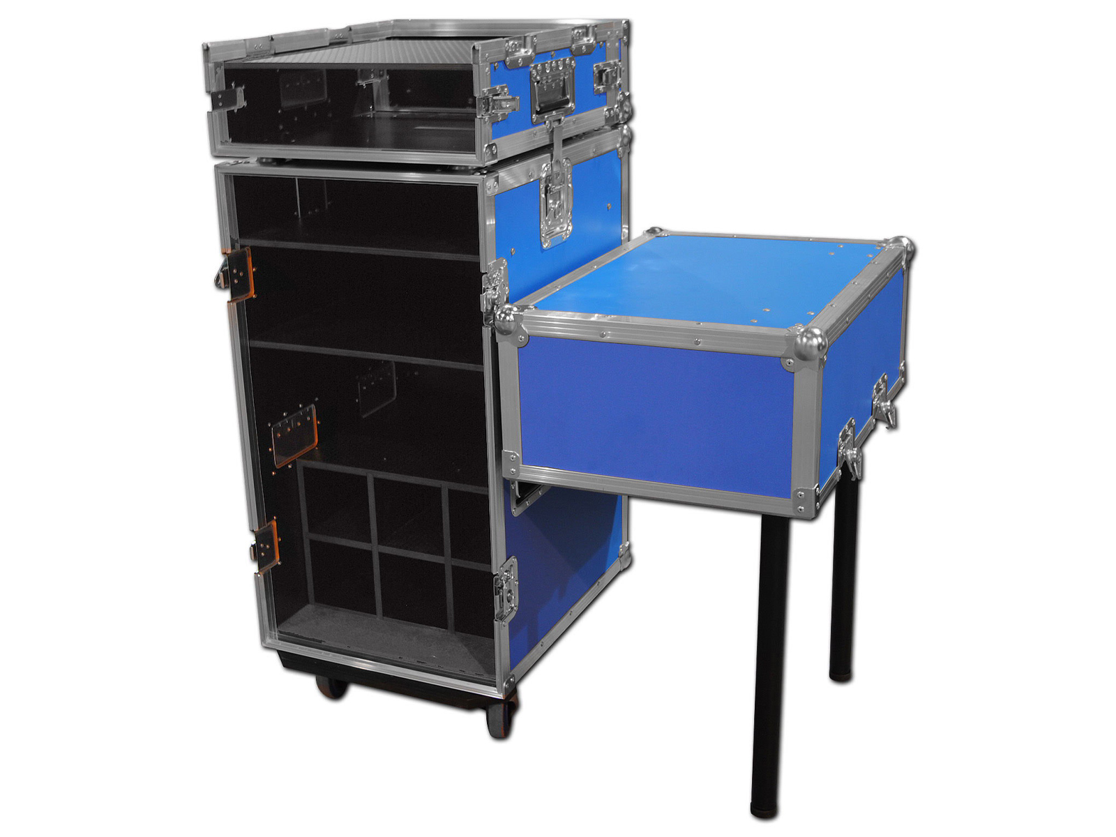Portable Events Flight Case With Cash Till And Champagne Storage