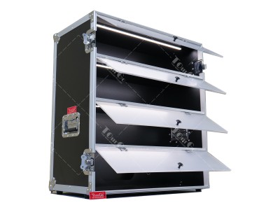 Customized ATA Drawer Shoe cabinet flight case