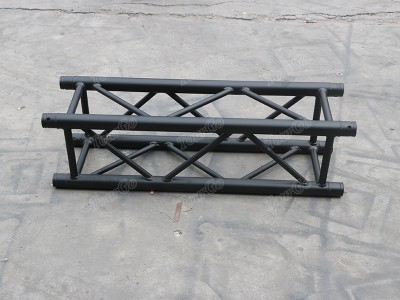 TourGo Heavy Duty Spigot Truss–290*290mm Square Truss Black 1.0m Length