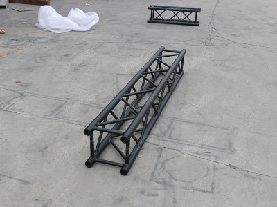 TourGo Heavy Duty Spigot Truss–290*290mm Square Truss Black 2.0m Length