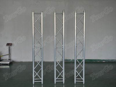 TourGo Global Truss Tower Totem Vertical Truss System / Portable Moving Head Light Truss Stands / Club DJ Lighting Truss Tower