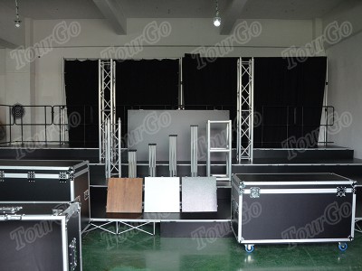 TourGo High Quality Aluminum Stage Lighting Truss, Aluminum Stage Truss