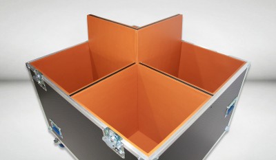 29 Drum set transport case