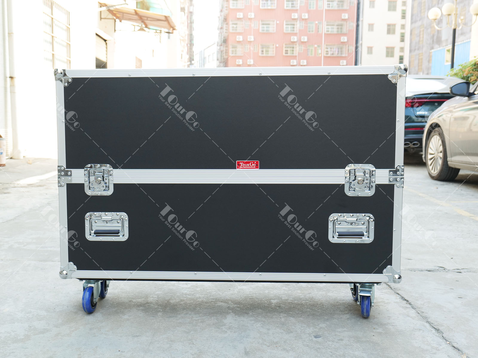 2 TV Flight Case 