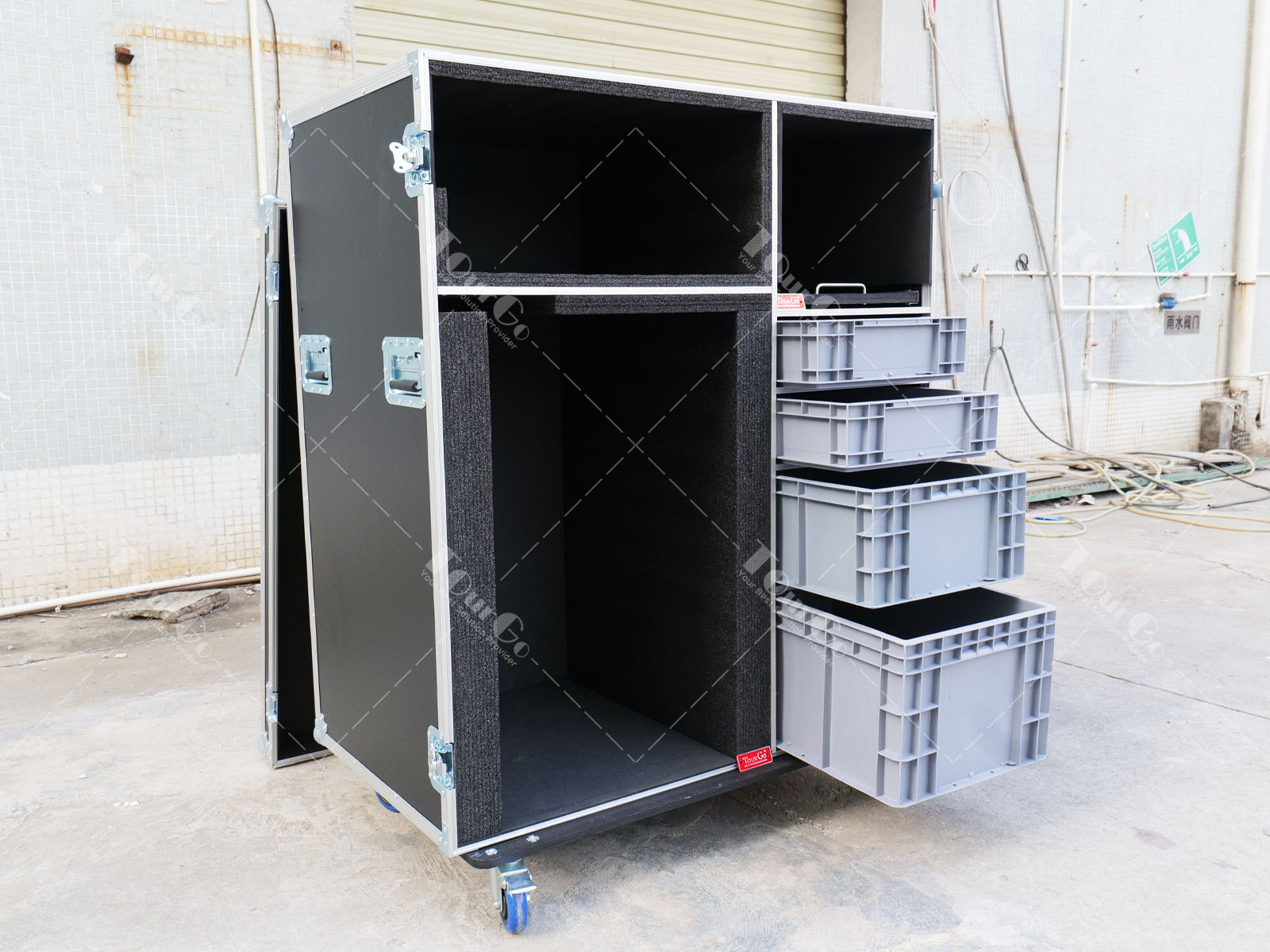 2Workstation Flight Case