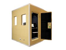 Network Video Recording Soundproof Studio Booth