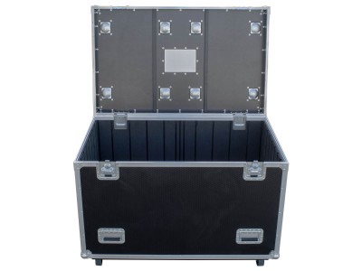 48″ x 30″ x 36″ 0.5″ Thick Hex Board Utility Tour Trunk Case with Caster Wheels