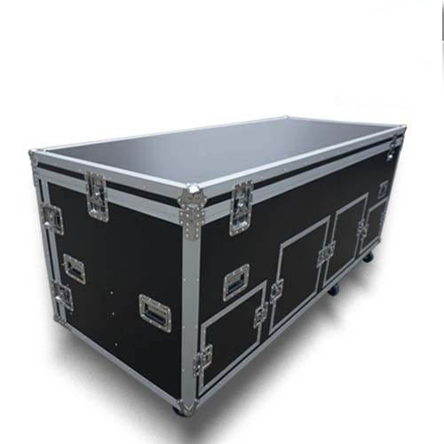 2DJ table flight case