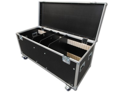 Cable Trunk Road Trunk Flight Case Removable Dividers 1000mm 1200mm