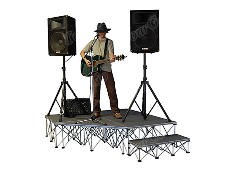 3′ 90-Degree Right Triangle Riser - TourGo Event Solution Co., Ltd