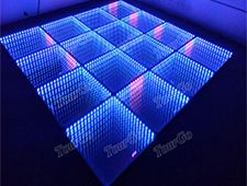 Portable Light Up Plexiglass 3D Led Dance Floor