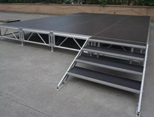Portable Outdoor Performance Stage Aluminum Stage with Adjustable Support