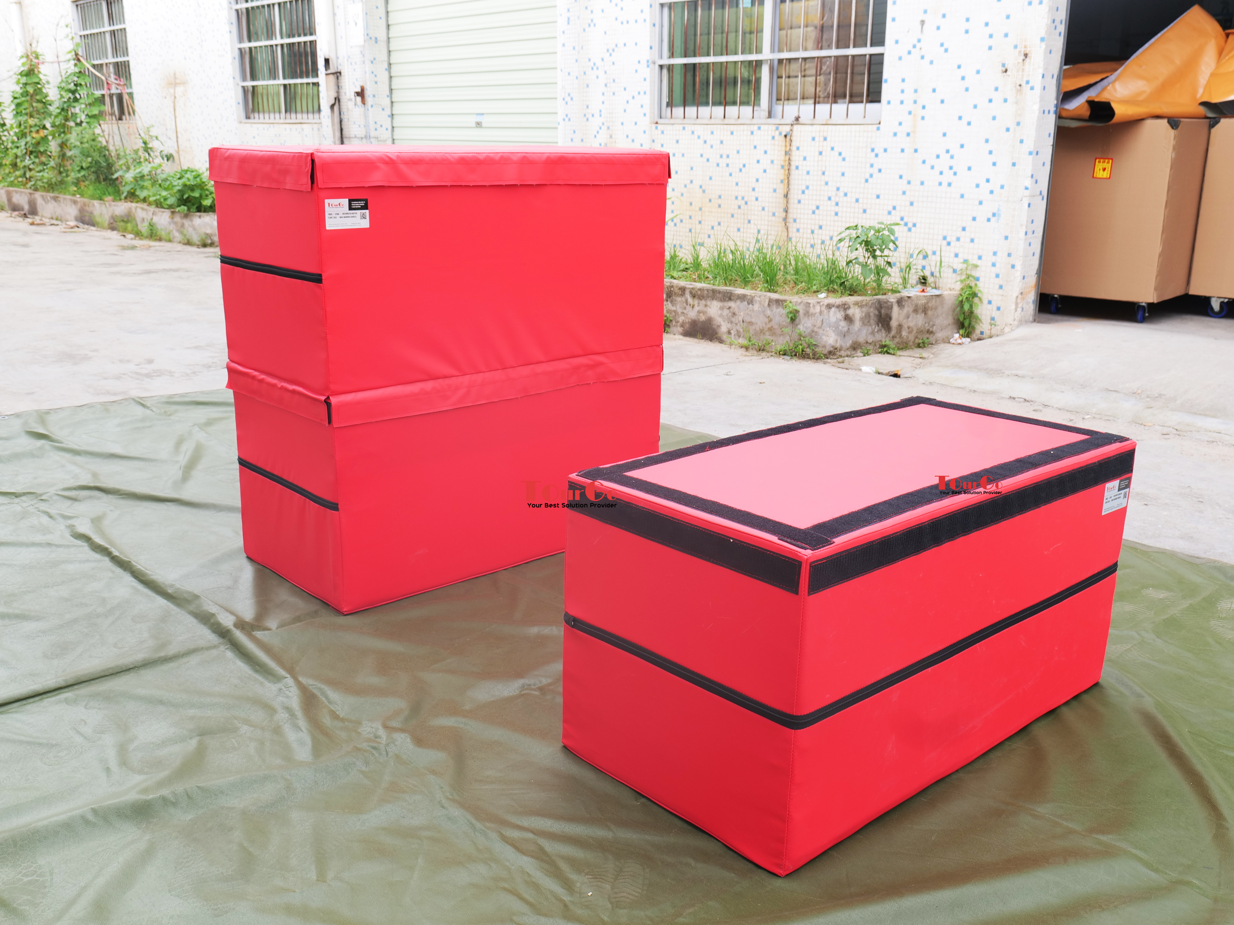 3 Jumping Foam Blocks